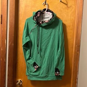 Ampersand Ave double hood sweatshirt 2x